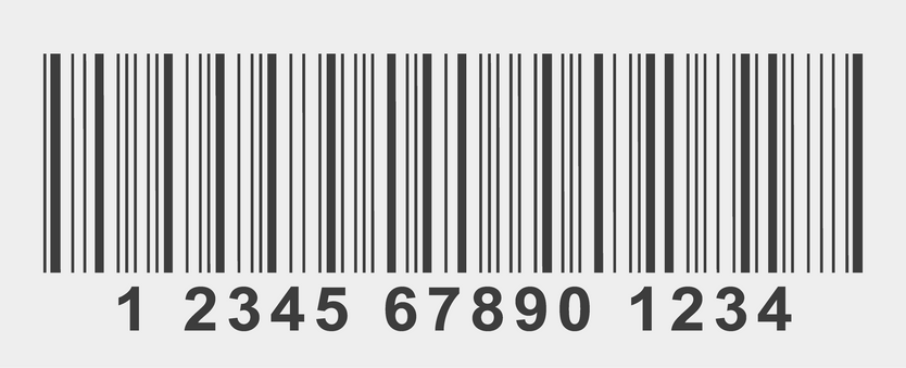 Barcode label sticker